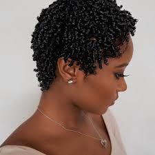 For thick hair, short hair styles should really feel bouncy with not too much weight to it to make it feel really effortless, says coco. Imbrilu Instagram Finger Coils Coiling Natural Hair Short Hair Styles Short Natural Hair Styles