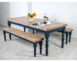 Not only can it be more economical (depending on how large your table is, the cost of your chairs can really add up!), but it can also make for a more. Farmhouse Dining Table With Reclaimed Wood Top Made In The Cellar