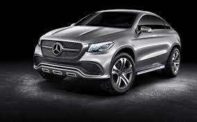mercedes mlc suv previewed in concept coupe