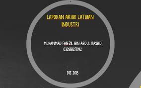 Not too long ago, presenting a slide deck from. Laporan Akhir Latihan Industri Seni Bina By Nabila Husna
