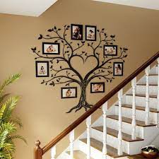 Photo Frames Wall Collage Wooden Tree