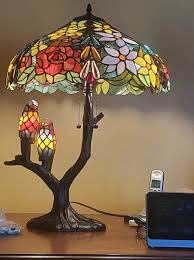 Style Stained Glass Table Lamp