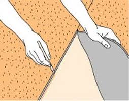 how to repair a split carpet seam