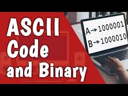 ascii code and binary number tutorial