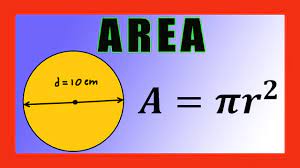diametro area de un circulo