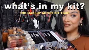 bridal makeup kit tour