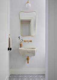 Honed Marble Wall Mount Sink