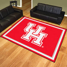 university of houston area rug nylon