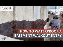 Waterproof A Basement Walkout Entry