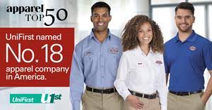 Unifirst Named No 18 In Apparel Magazines Annual Top 50