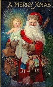 Image result for creepy santa image rudolph frosty jesus