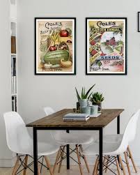 Set Of 2 Framed Prints Country House