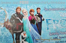 Disneys Frozen Party Printable Set Free