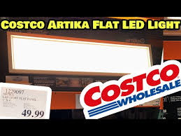 costco artika skylight led panel light