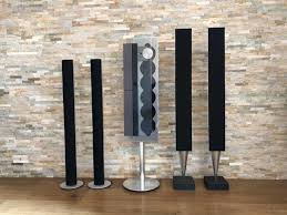 Done in black aluminium, with grey fabric. B O Sets Second Life Bang And Olufsen Hifi