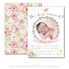 Baby Girl Birth Announcements Wording Magdalene Project Org