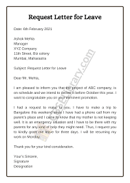 request letter format template and