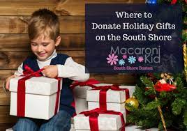 donate gifts this holiday season