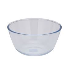 Round Borosilicate Glass Bowl 4 45l