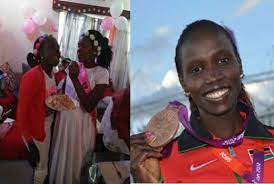 She overtakes hassan late in the race. Photos Of Faith Kipyegon S Baby Shower Emerge On Social Media The Standard Sports