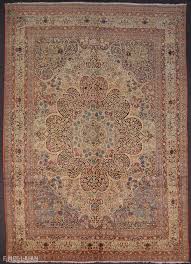 antique persian kerman carpet n
