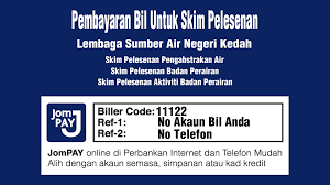 Secara offline, anda boleh mendapatkan biller code jompay ini pada bil astro anda. Jompay Lembaga Sumber Lembaga Sumber Air Negeri Kedah Facebook