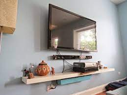 Cut strips to size, and install with a nail gun (image 2). How To Hide Your Television And Cable Wires An Easy Diy Flipping The Flip