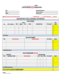 28 printable travel expense report form