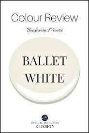Colour Review Ballet White Benjamin Moore