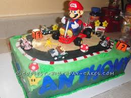 We were really pleased with how this all buttercream super mario, three teired cake turned out! Coolest Homemade Mario Brothers Cakes