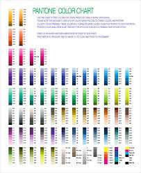 color chart 7 exles format pdf
