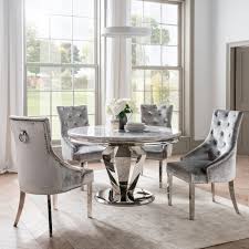 Abigail Table 4 Chairs Dining