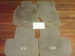g35 coupe oem stone grey floor mats