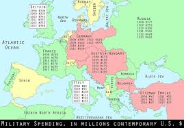 Please check your history first before making these maps. Military Spending Of European Great Powers Before Maps On The Web