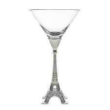 oz eiffel tower martini glass