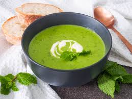 pea and mint soup caroline s cooking