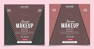makeup artist promotional square web