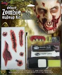 deluxe halloween zombie makeup kit a9488