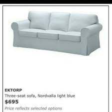 Ikea 3 Seats Sofa Furniture Home