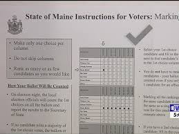 Locution composée de vote et de nu. Maine Likely To Be First State To Use Ranked Choice Voting In Presidential Election