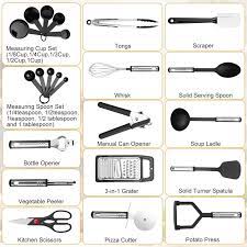 23 pcs kitchen utensils set nylon
