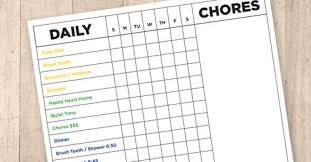 Pin On Adhd Schedules And Charts