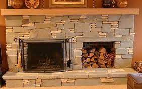 Dry Stack Stone Fireplaces Superb