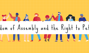 Although it is not specifically mentioned, the supreme court ruled that the first amendment also protects the freedom of association. First Amendment Rights Peaceful Assembly Petition Resource Toolkit Managing American Spaces
