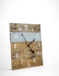 Wall Clock Reclaimed Pallet Wood