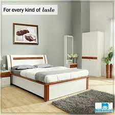 Oak Wood White Nill Bedroom Set