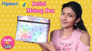 flipkart bridal makeup box under 500