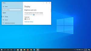The light options are controlled in your bios. Windows 10 Change Screen Brightness
