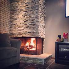 diy fireplace home depot stacked stone