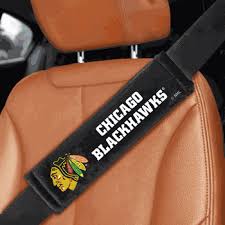 Chicago Blackhawks Embroidered Seatbelt